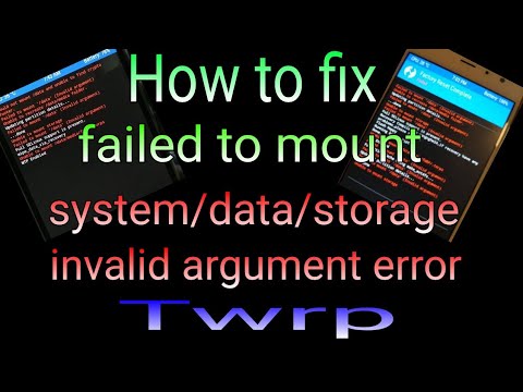 Tutorial atasi masalah Failed To Mount System (Invalid Argument) pada Gionee F6 via TWRP