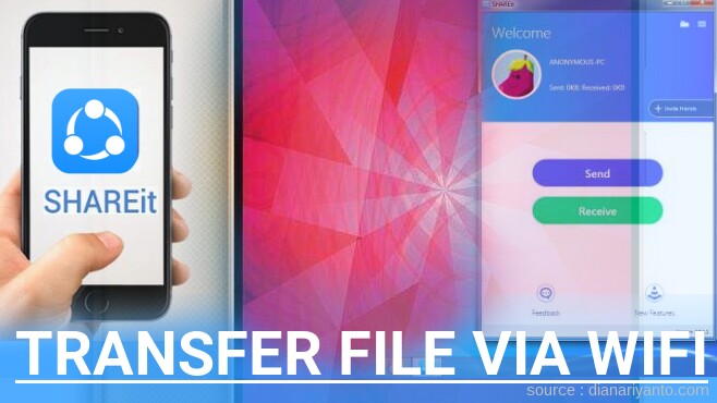 Mengenal Transfer File via Wifi di Gionee Elife S Plus Menggunakan ShareIt Versi Baru