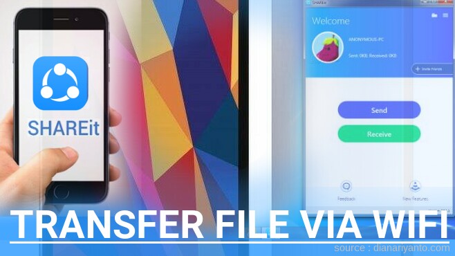 Cara Transfer File via Wifi di Gionee Marathon M4 Menggunakan ShareIt Terbaru
