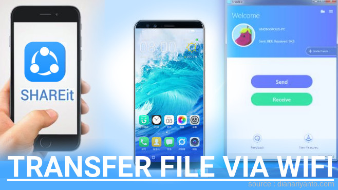 Tutorial Transfer File via Wifi di Gionee S11S Menggunakan ShareIt Terbaru