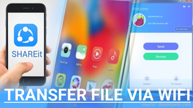 Tutorial Transfer File via Wifi di Gionee S5.1 Pro Menggunakan ShareIt Terbaru