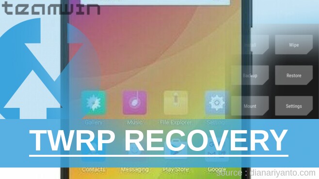 Install TWRP Gionee P8M Paling Simpel